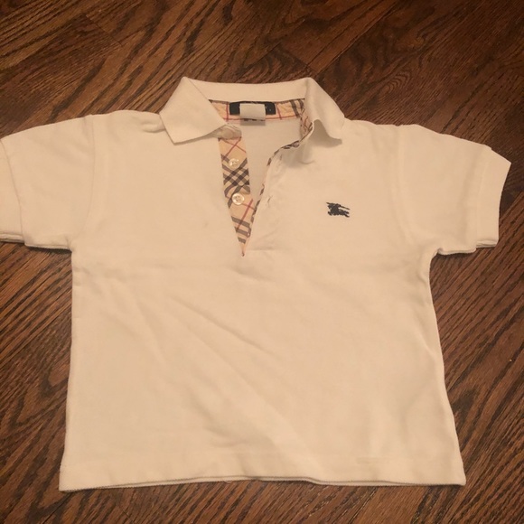 Toddler Boys Burberry Polo Shirt 